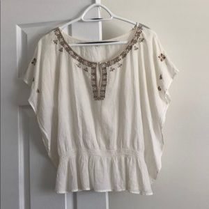 Airy Boho American Eagle Blouse